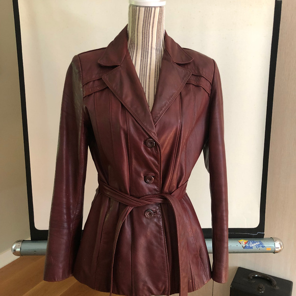 Wilsons Leather Jackets & Blazers - Wilsons Vintage Leather Jacket Size 12 Womens